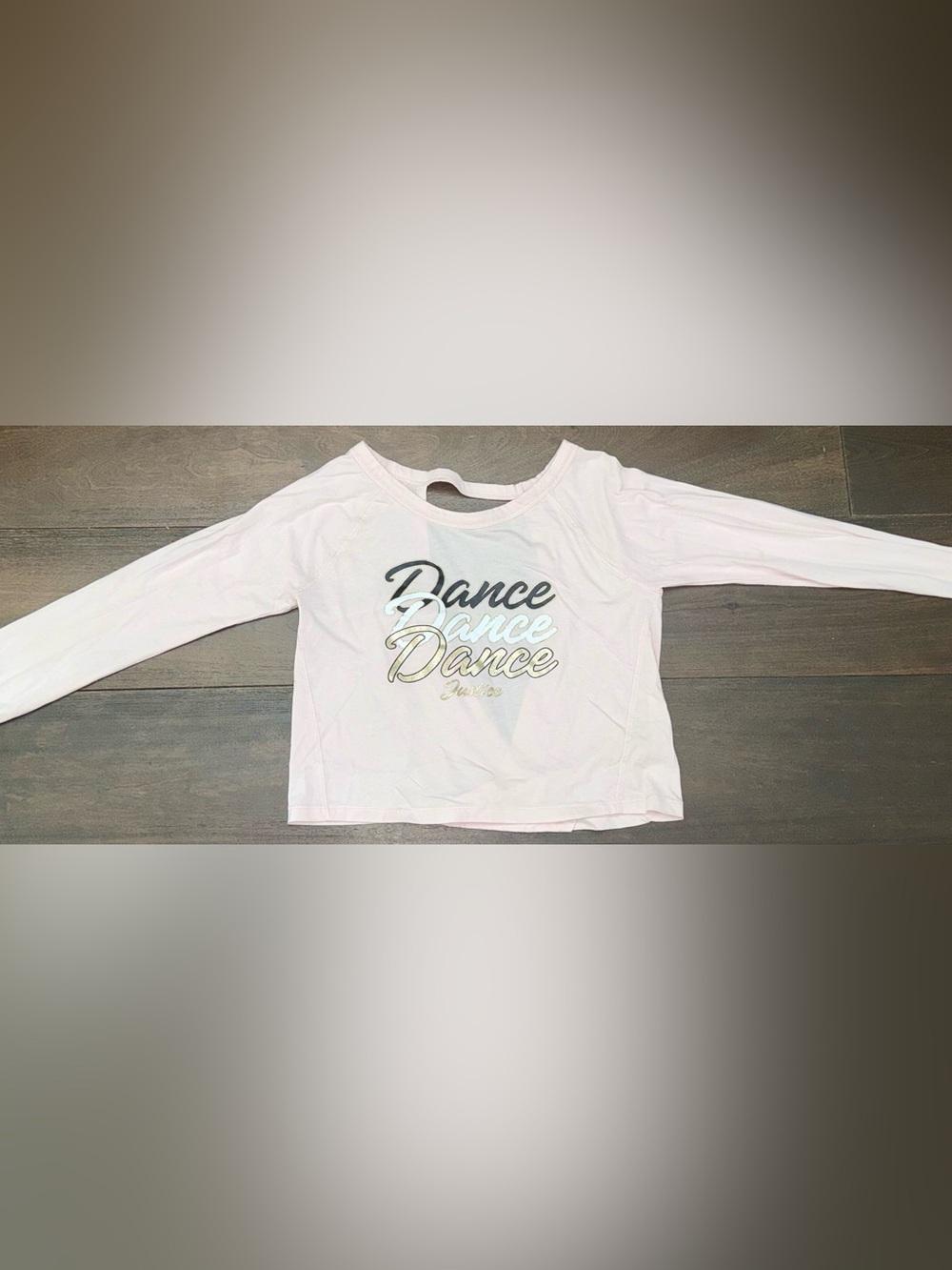 Justice Girls Dance Wrap Top Pink Long Sleeve Cover-Up Size L (12/14).